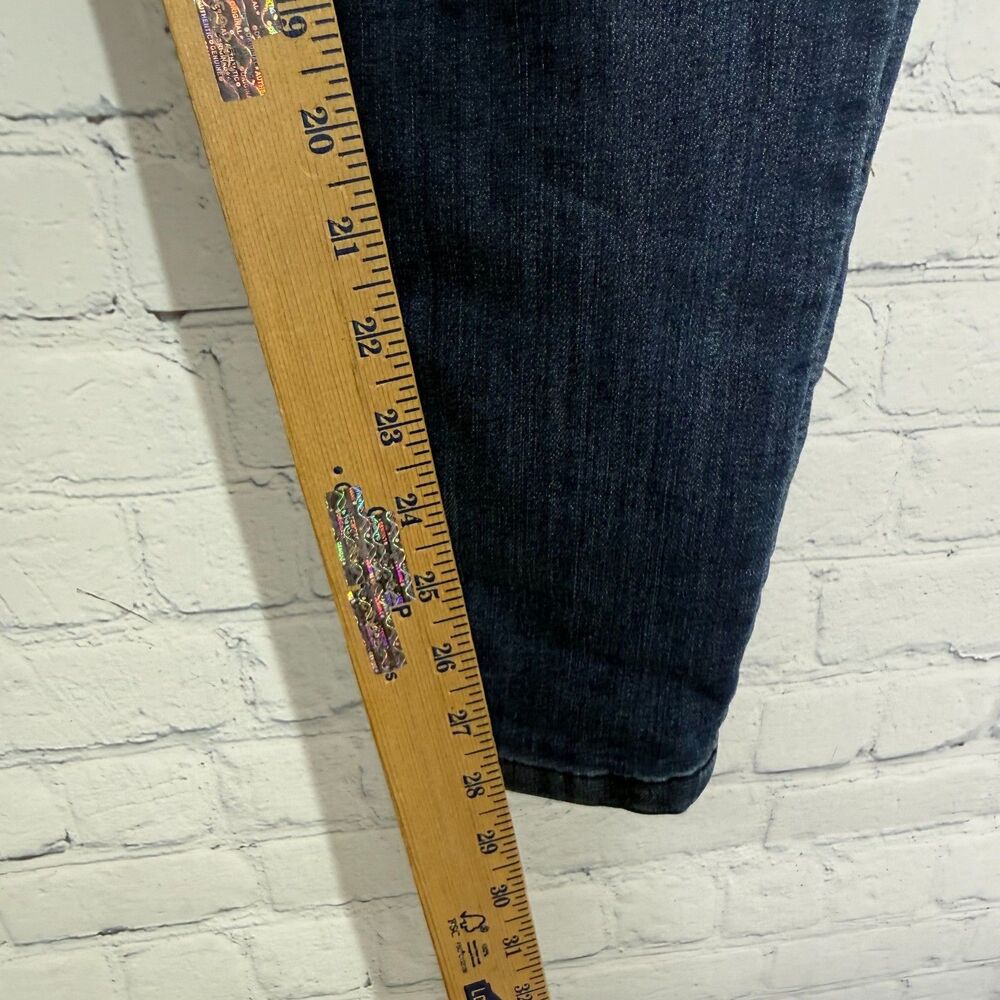 Democracy Ab Solution Jeans Womens 8 Dark Wash Skinny Stretch High Rise Denim - Picture 12 of 16